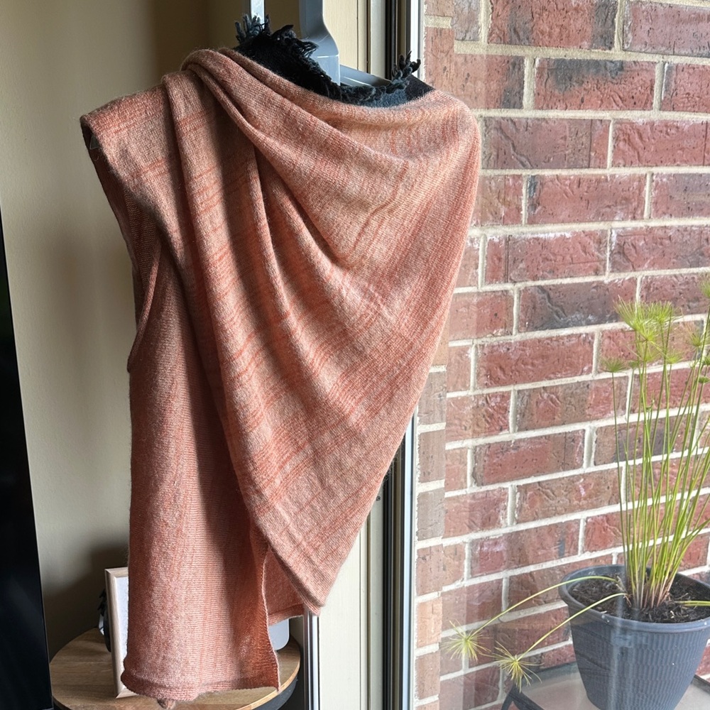 Dries Van Noten Orange Scarf